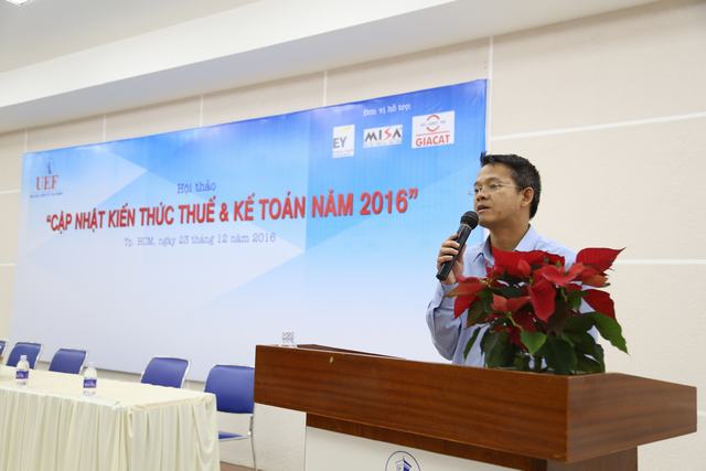 Hội thảo kế toán thuế UEF 1